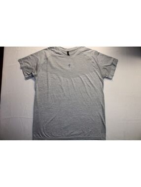 Three Nails Seamless 2.0 Performance Tee Grey Marl Cross Gym Shirt Men's XL
